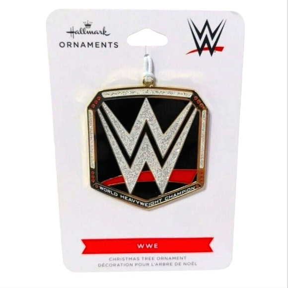WWE World Championship Wrestling Ornament 🌲 Hallmark Christmas Tree Decor - Picture 1 of 3